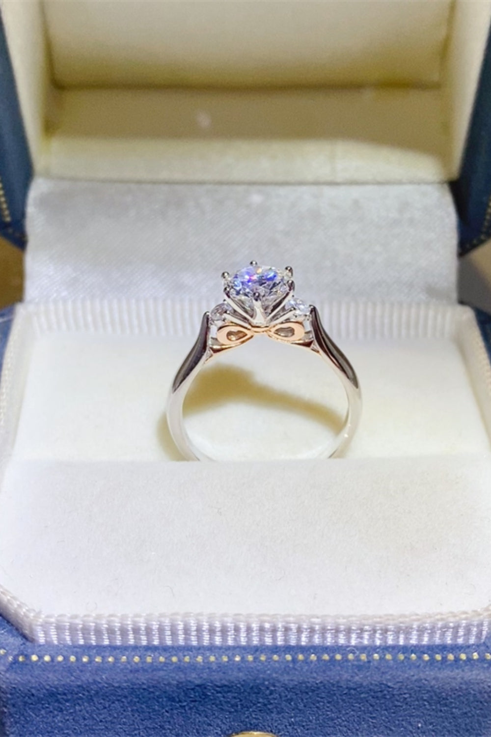 2 Carat Moissanite 925 Sterling Silver Ring