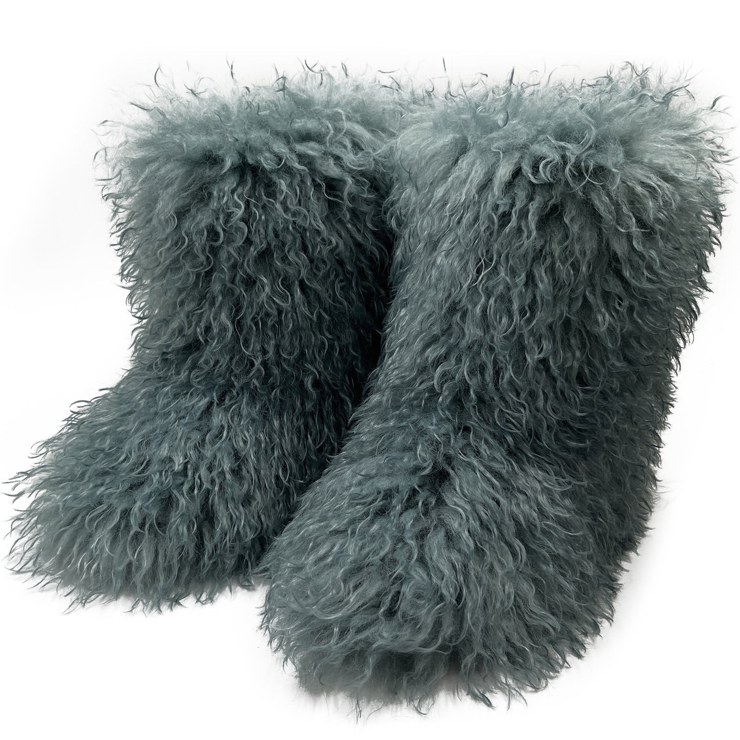 Winter Fur Boots Fleece-lined Thick Snow Boots