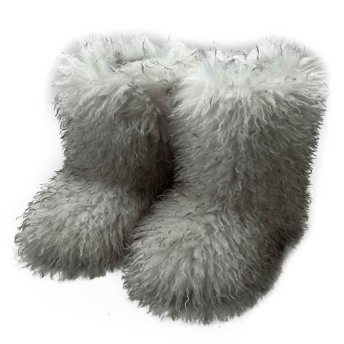 Winter Fur Boots Fleece-lined Thick Snow Boots