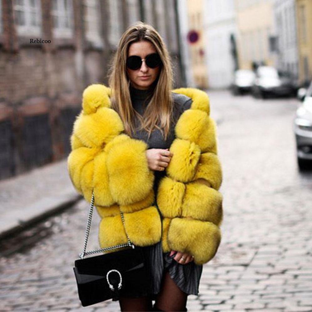 Women's Minimalist Hooded Patchwork Fur Grass Jacket